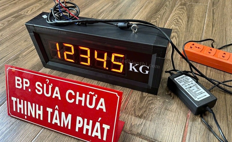 bảng led kết nối cân điện tử